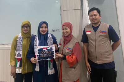 Tunaikan Amanah Anggota, HIMPUH Salurkan Donasi Rp114 Juta untuk Warga Palestina