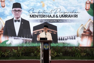 Menhaj Pastikan Haji 2026 Siap Hampir 100 Persen, Layanan Lansia Jadi Prioritas